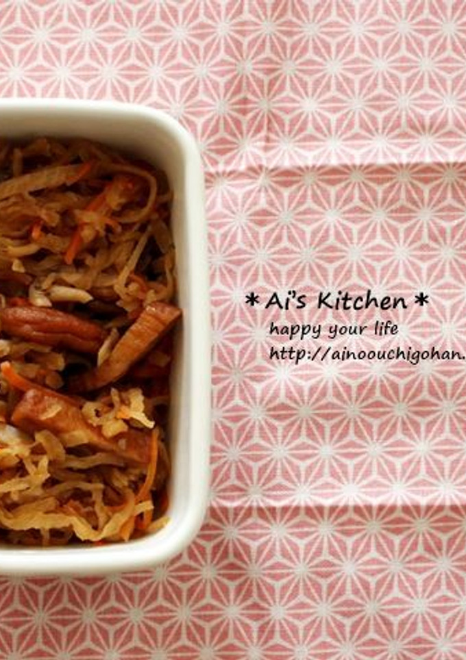 基本の切り干し大根の煮物-レシピのメイン写真