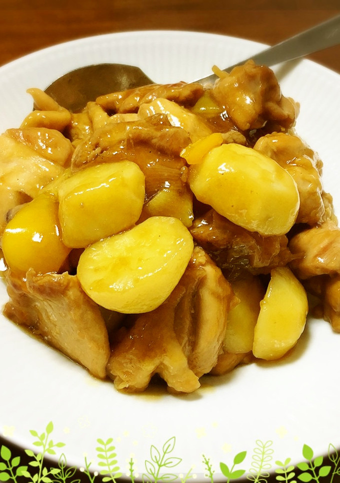 鶏モモとジャガイモの中華風旨煮-レシピのメイン写真