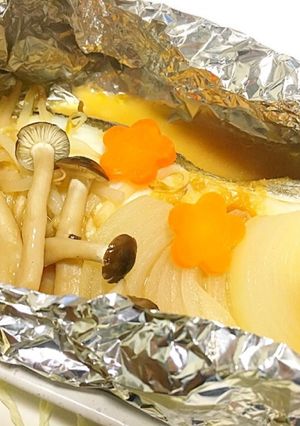 簡単！鱈のゆず味噌バターのホイル焼き-レシピのメイン写真