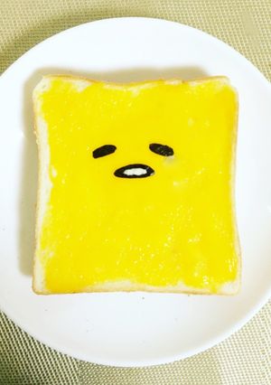 簡単 卵マヨでぐでたまトースト-レシピのメイン写真