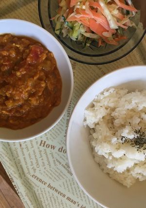 豆（ダル）のインドカレー☆お塩が決め手-レシピのメイン写真