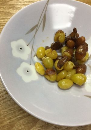 ぎんなんのバターしょうゆ炒め-レシピのメイン写真