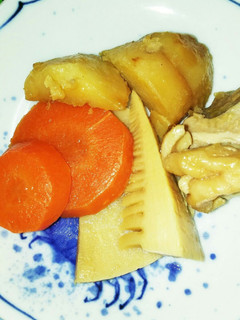 鶏モモ肉と春野菜の煮物-レシピのメイン写真