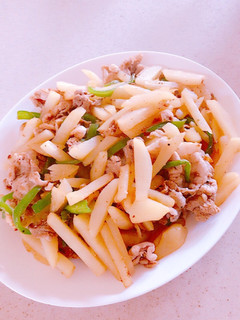簡単!お弁当のおかずに!肉じゃがいも炒め-レシピのメイン写真
