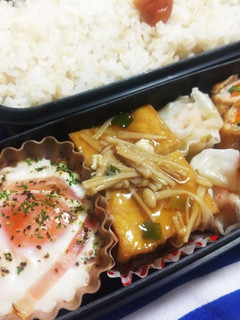 お弁当に♪トースターに放置!簡単目玉焼き-レシピのメイン写真