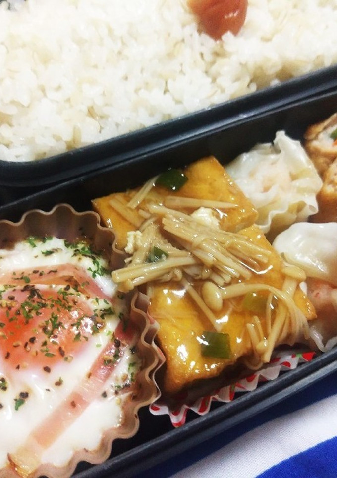 お弁当に♪トースターに放置！簡単目玉焼き-レシピのメイン写真