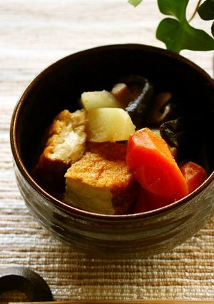 厚揚げと大根と人参の旨煮-レシピのメイン写真