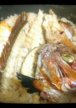 鯛アラで簡単、激うま♡鯛めし-レシピのメイン写真