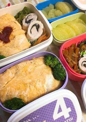 オムライス弁当-レシピのメイン写真