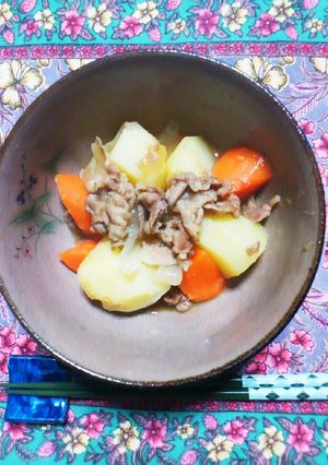 失敗しない　簡単肉じゃがです-レシピのメイン写真