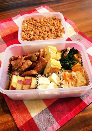 ☆高校男子swimmer弁当☆no.4-レシピのメイン写真