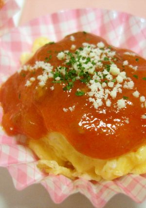 お弁当用おかずカップのミニオムレツ-レシピのメイン写真