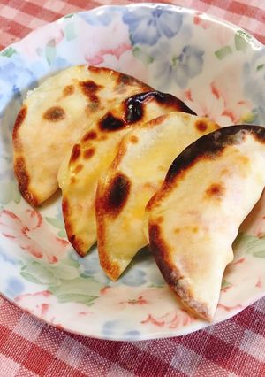 とろーりチーズの卵サラダ餃子-レシピのメイン写真