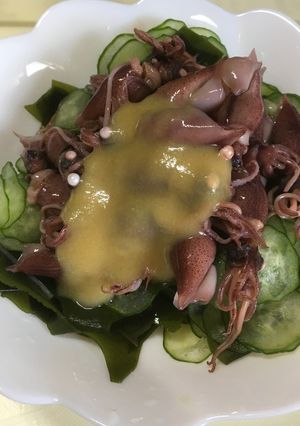 ホタルイカの酢味噌がけ-レシピのメイン写真