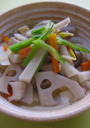 【新発田市の郷土料理】学校給食の小煮物-レシピのメイン写真