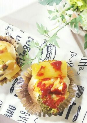 HMでおかずリメイク♪惣菜パンもどき-レシピのメイン写真