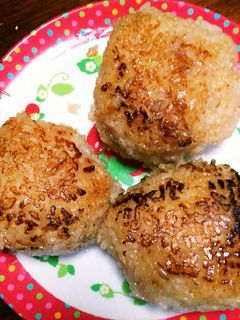 ずぼら 超かんたん焼きおにぎり-レシピのメイン写真