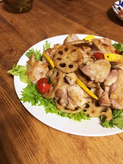 鶏肉と蓮根炒め-レシピのメイン写真