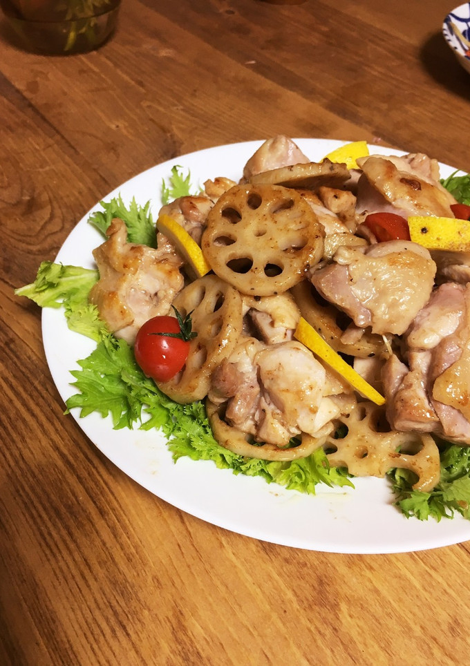 鶏肉と蓮根炒め-レシピのメイン写真