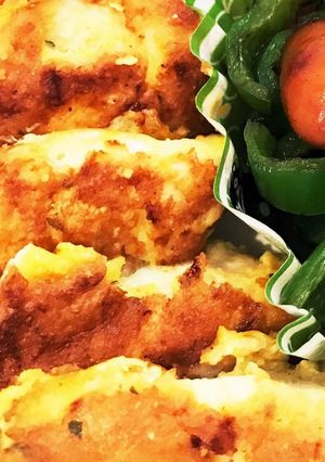 胸肉柔らかカレー風味ピカタ♪お弁当にも！-レシピのメイン写真