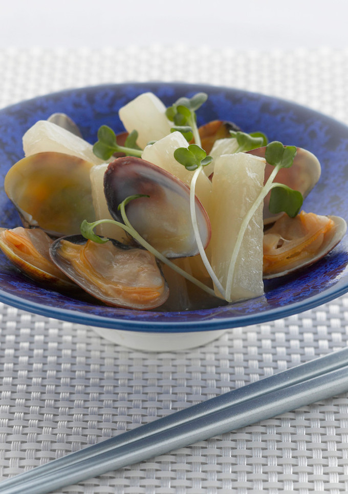 あさりと大根の炒め物　中華風-レシピのメイン写真