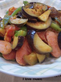 夏野菜のカレー炒め-レシピのメイン写真