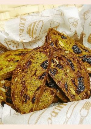 甘味料不使用！大豆粉青汁ビスコッティ-レシピのメイン写真