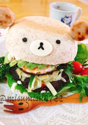 クマのスパイスハンバーガー-レシピのメイン写真