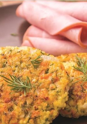 きびと人参のパンケーキ-レシピのメイン写真