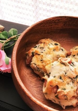 朝食に♪米粉と豆腐のほうれん草パン♡-レシピのメイン写真