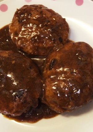 豆腐入り煮込みハンバーグ-レシピのメイン写真