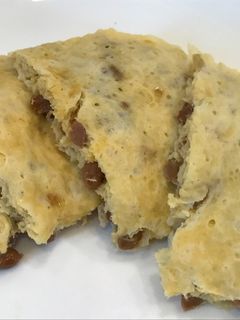 レンジで簡単、納豆入りのふんわり玉子焼き-レシピのメイン写真