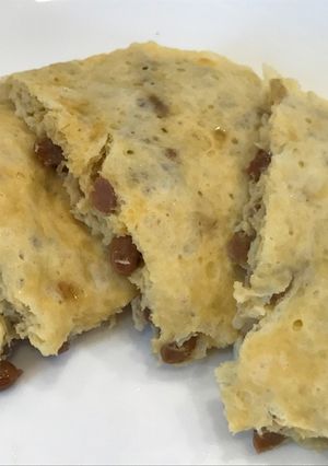 レンジで簡単、納豆入りのふんわり玉子焼き-レシピのメイン写真
