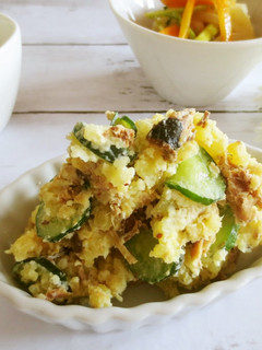 レンジで簡単☆お弁当にもサバ缶♪ポテサラ-レシピのメイン写真