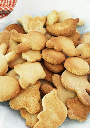 卵なし!素朴で美味しい型抜きクッキー-レシピのメイン写真