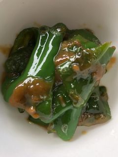 ピーマンの味噌炒め-レシピのメイン写真