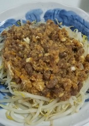 挽肉たまご☆もやし-レシピのメイン写真