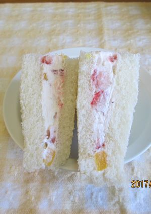 フルーツサンド-レシピのメイン写真