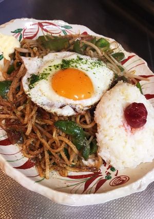 こんな焼きそば定食あったら(^^)-レシピのメイン写真