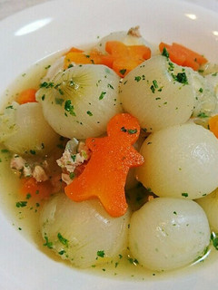 とろ~り新玉ねぎのスープ。離乳食にも◎-レシピのメイン写真