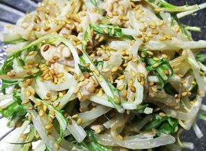 もやしと水菜のツナマヨぽんサラダ-レシピのメイン写真