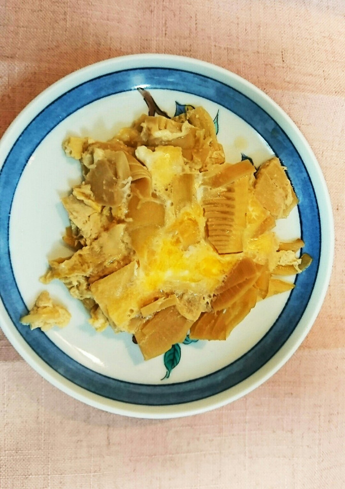 タケノコの玉子とじ-レシピのメイン写真