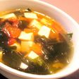 朝の中華スープ