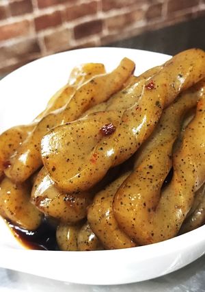 簡単 こんにゃくのねじりピリ辛きんぴら-レシピのメイン写真