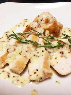 鶏肉ロースト-マスタードクリームソース--レシピのメイン写真