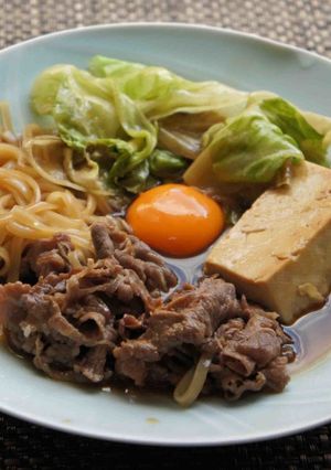 沖縄のすきやき-レシピのメイン写真