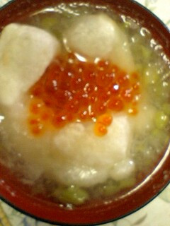 おいしー♪イクラみぞれ餅-レシピのメイン写真