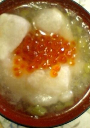 おいしー♪イクラみぞれ餅-レシピのメイン写真