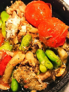 空豆のオイルサーディン焼き-レシピのメイン写真