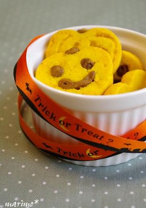 ハロウィンに！！かぼちゃクッキー-レシピのメイン写真
